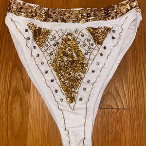 HIGH WAIST NEVER WORN BIKINI BOTTOMS